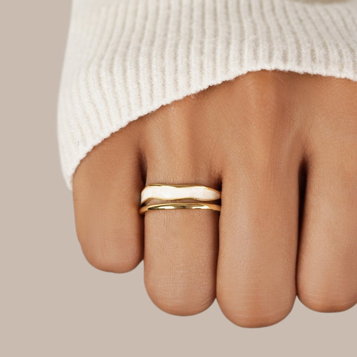 Sahara – Sculptural Gold Ring