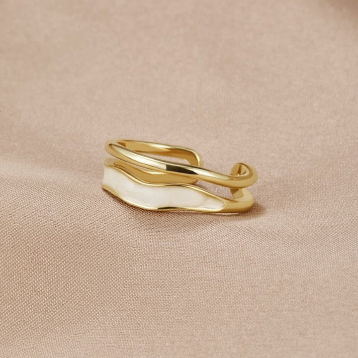 Sahara – Sculptural Gold Ring
