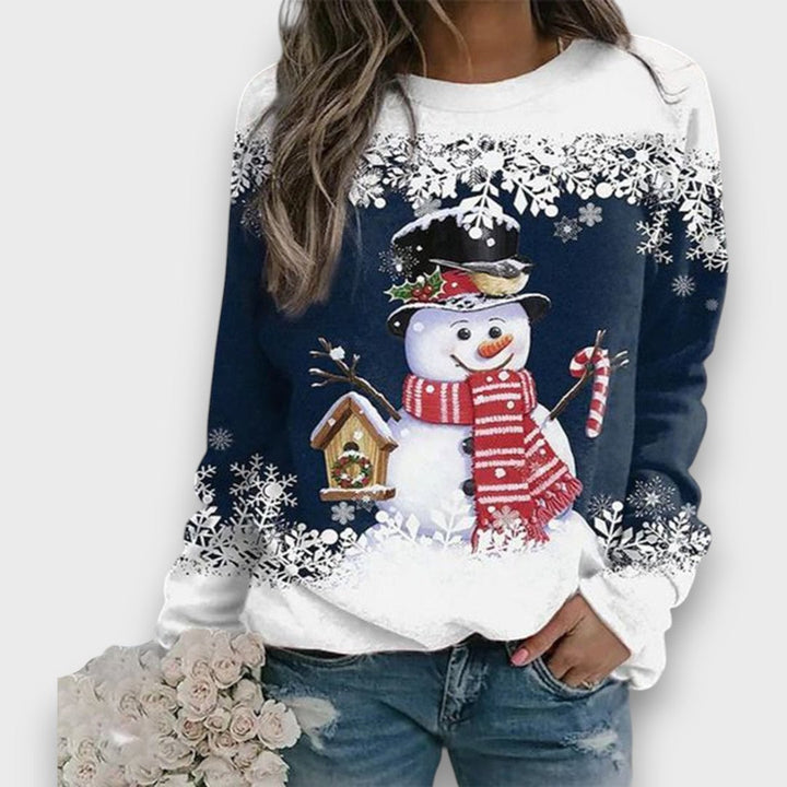 Mailena – Christmas Sweater with Snowman