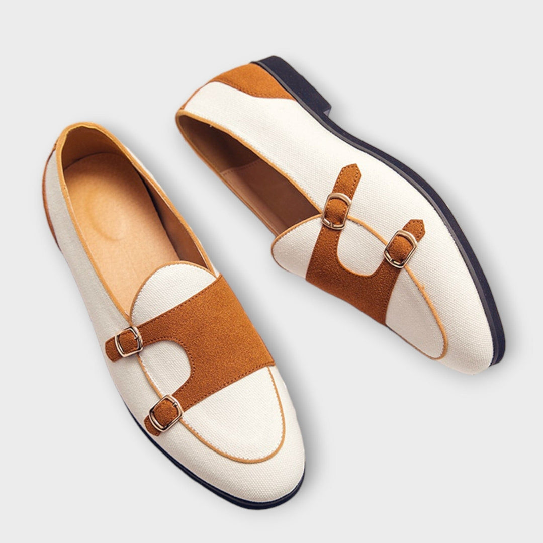 Marina – Two-Tone Slip-On Loafers