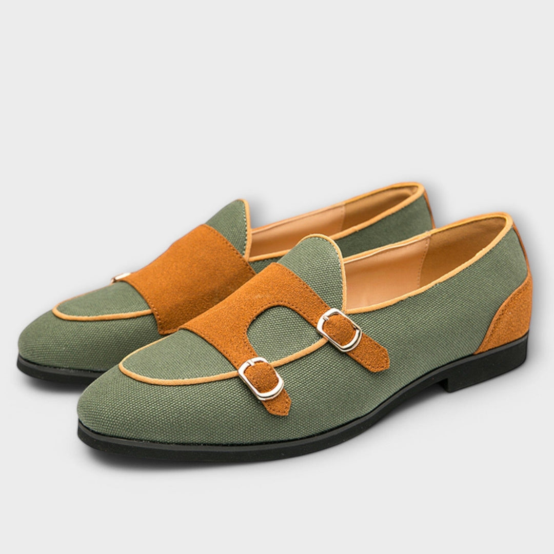 Marina – Two-Tone Slip-On Loafers