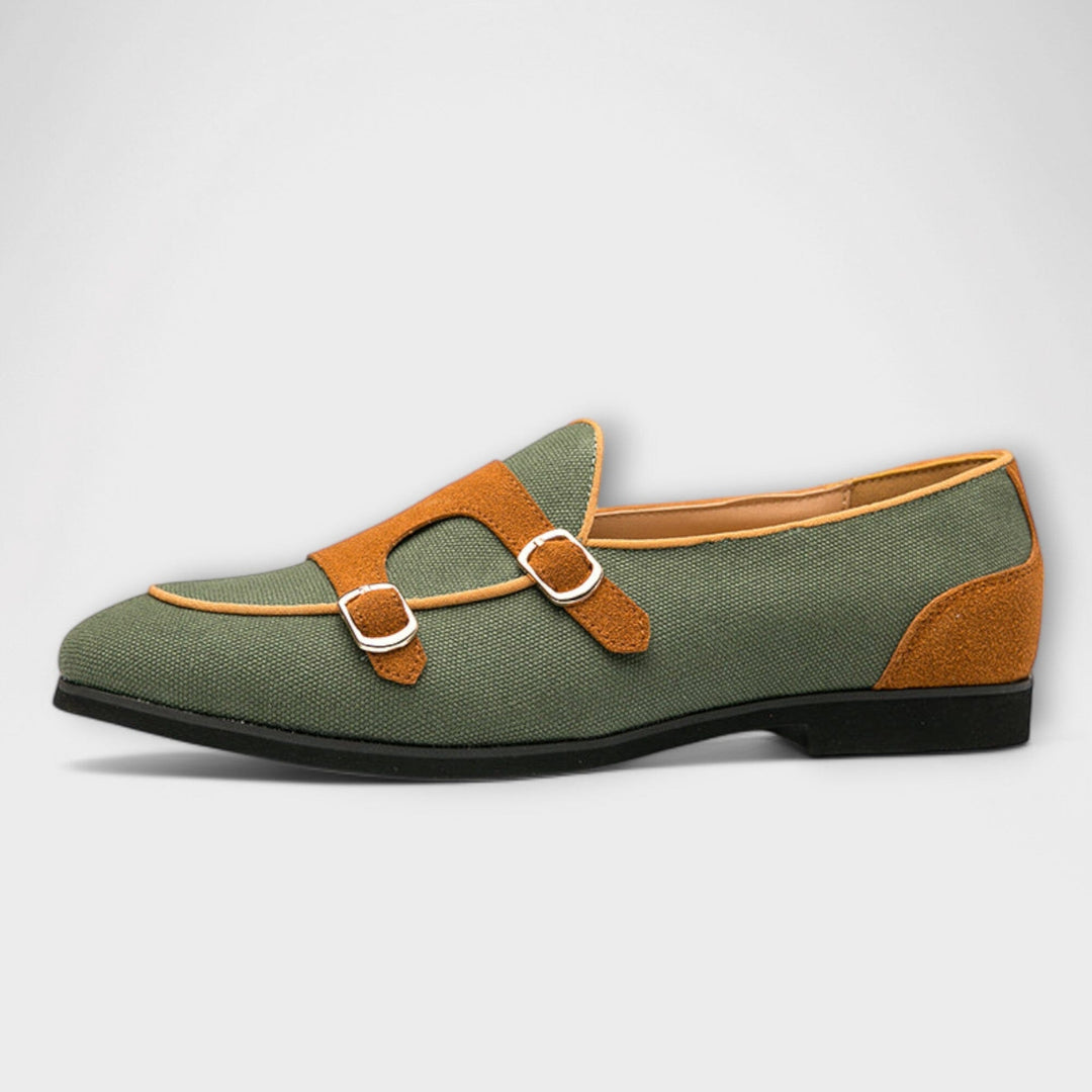Marina – Two-Tone Slip-On Loafers