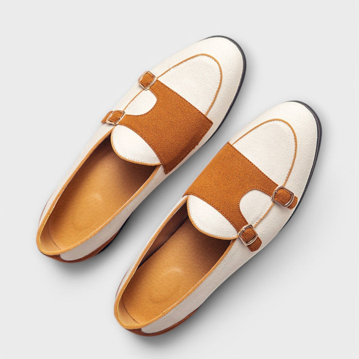 Marina – Two-Tone Slip-On Loafers