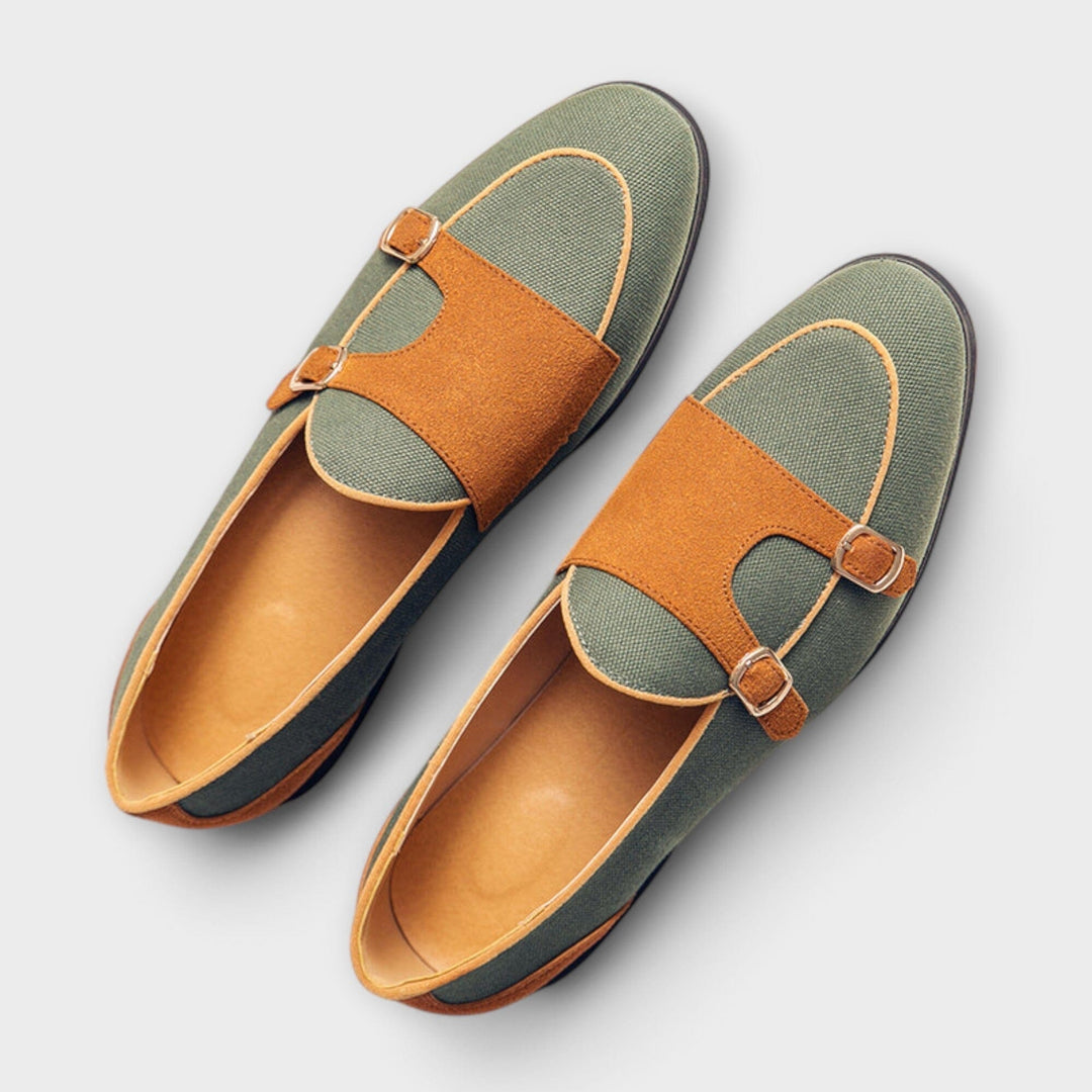 Marina – Two-Tone Slip-On Loafers