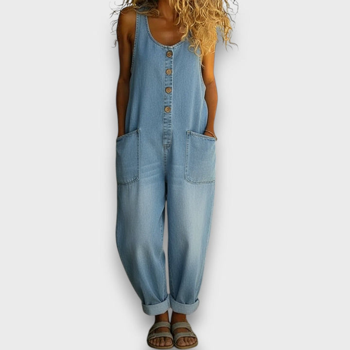 Ardana – Relaxed Denim Jumpsuit