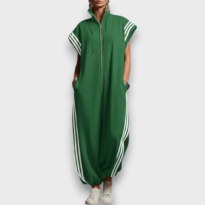 Rana – Zip-Front Utility Jumpsuit