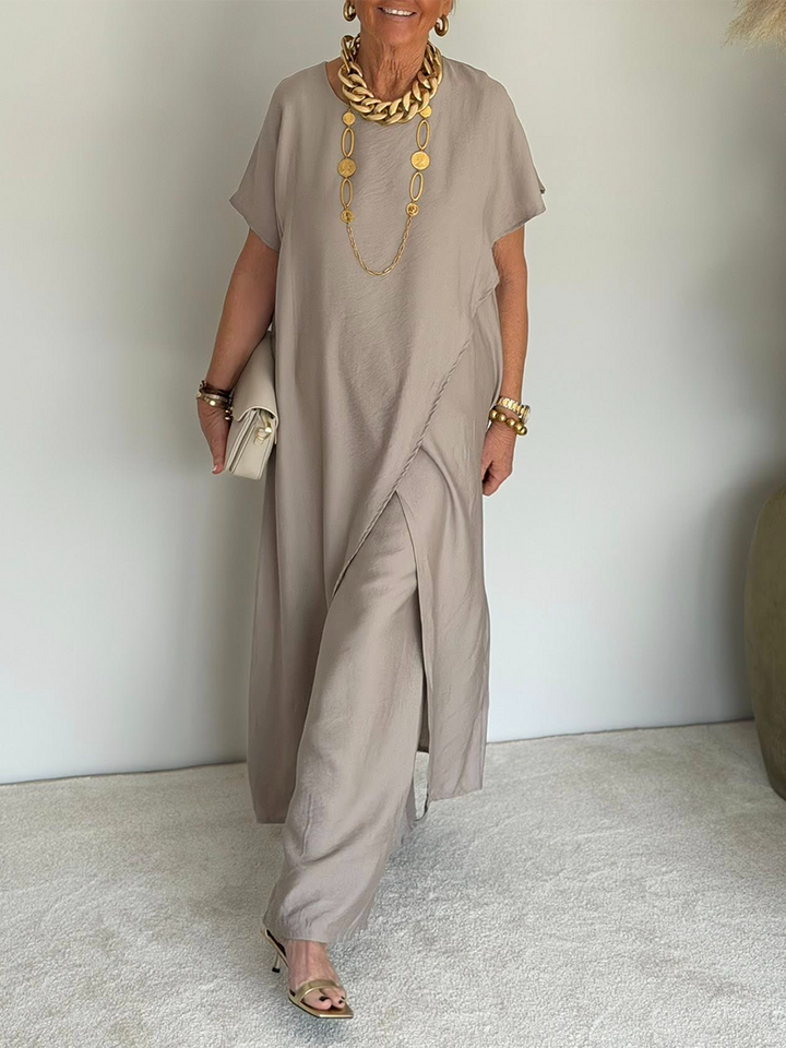 Joleen | Elegant Comfortable Asymmetrical Loose Set